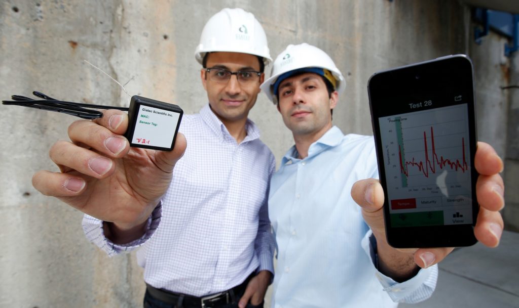 Smart Wireless Concrete Sensor
