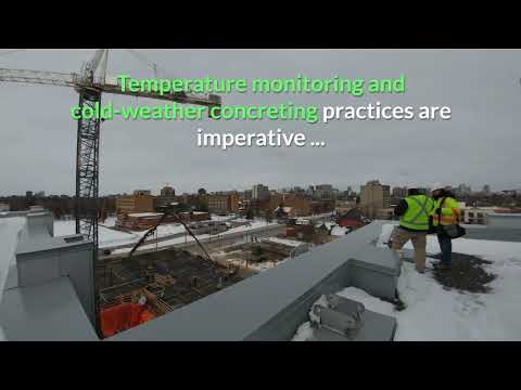 Concrete Temperature Monitoring in Cold Weather