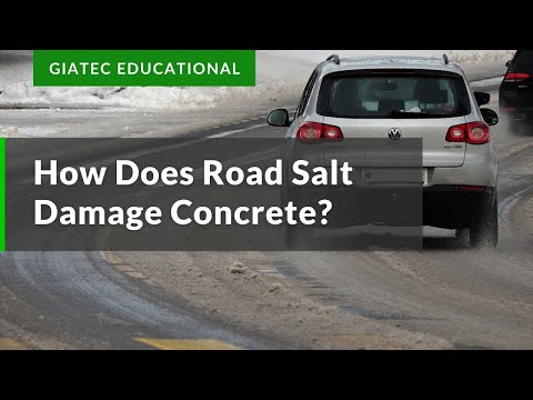 How Does Road Salt Damage Concrete?