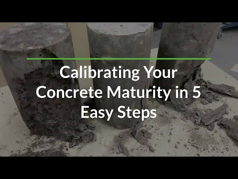 Calibrating Your Concrete Maturity in 5 Easy Steps