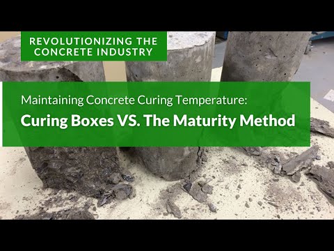 Maintaining Concrete Curing Temperature: Curing Boxes VS. The Maturity Method