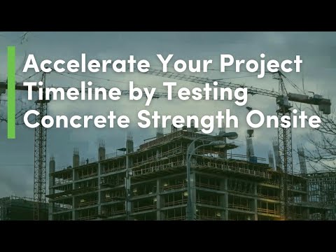 Accelerate Your Project Timeline by Testing Concrete Strength Onsite