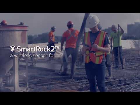 SmartRock™ - The Most Advanced Concrete Temperature and Maturity Sensor