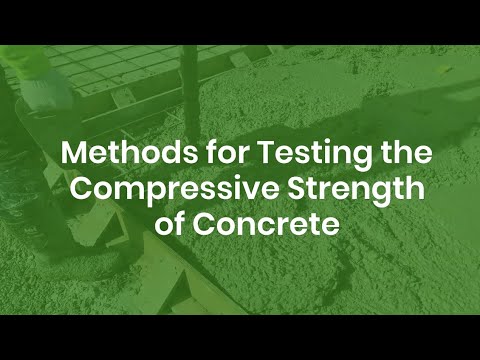 6 Ways You Know to Test Concrete Strength and 1 You May Not Have Heard Of