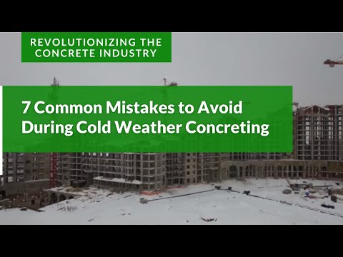 Cold Weather Concreting 101 Concrete Construction Magazine