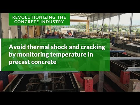 Avoid Thermal Shock and Concrete Cracking by Monitoring Temperature