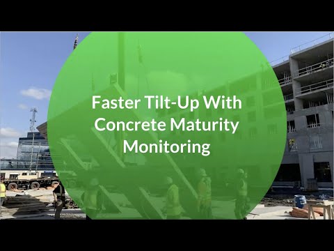Faster Tilt Up With Concrete Maturity Monitoring