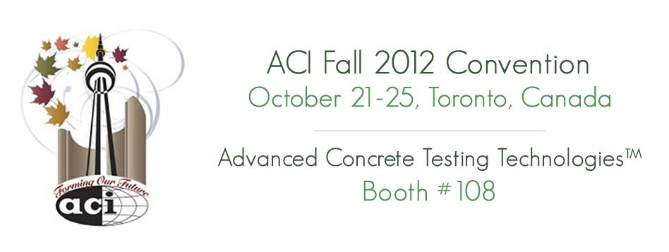 GIATEC ACI FALL 2012 CONVENTION GIATEC ACI FALL 2012 CONVENTION