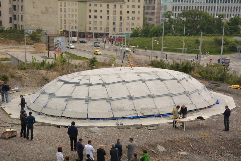Inflatable Concrete Dome - Vienna