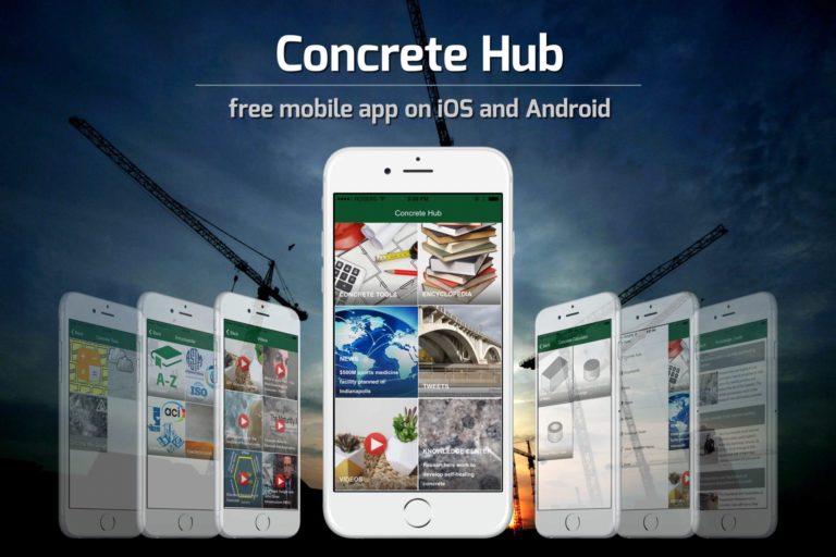 Concrete Hub: Free mobile app on iOS and Android