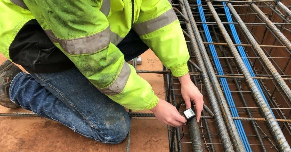 Smart sensor in efficient concrete industry