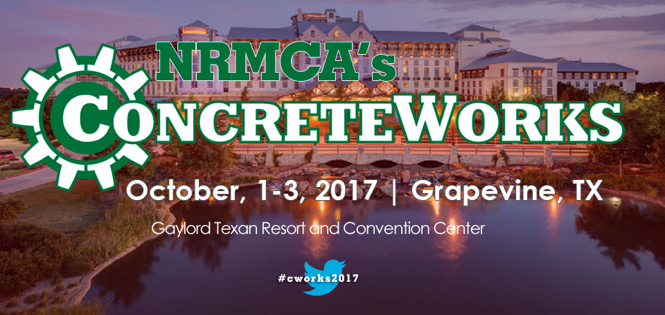 NRMCA's ConcreteWorks 2017 Logo