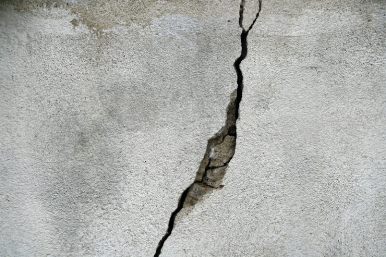 Concrete Cracking Due to Water Damage