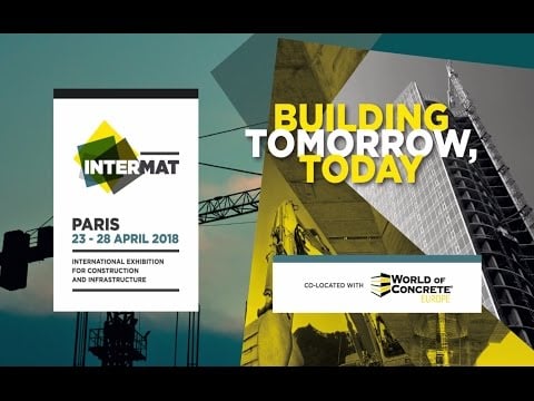 Giatec Is Exhibiting at Intermat Paris 2018