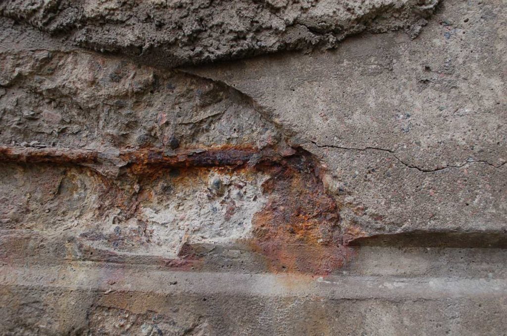 Example of Concrete Corrosion