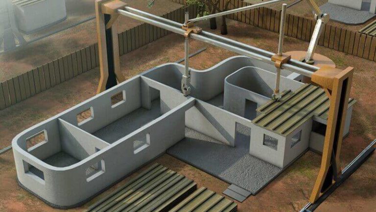3D-Printed House Design - Concrete 3D Printing