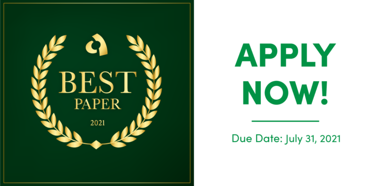 Giatec Award for Best Paper Logo