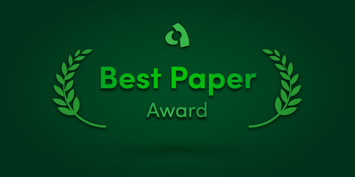 Giatec ward for best paper