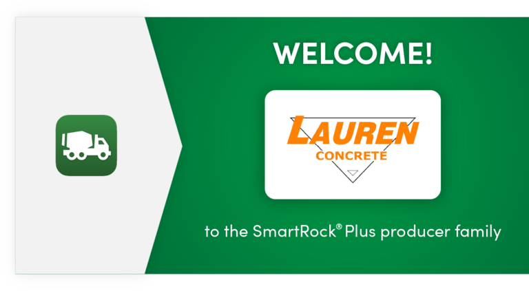 Welcome to the SmartRock Plus producer family: Lauren Concrete