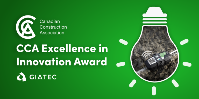 Giatec is the CCA Excellence in Innovation Award Winner