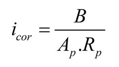 Stern-Geary Equation for Determining the Corrosion Rate of Metals