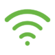 Light green wireless icon