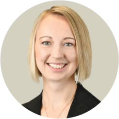 Christie Gamble, Senior Director of Sustainability at CarbonCure Technologies