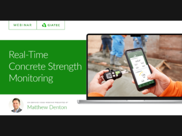 Real-Time Concrete Strength Monitoring