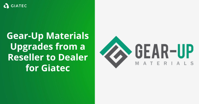 Gear-Up Materials Upgrades from a Reseller to Dealer for Giatec