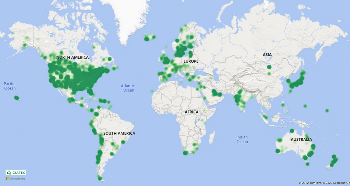 SR heatmap
