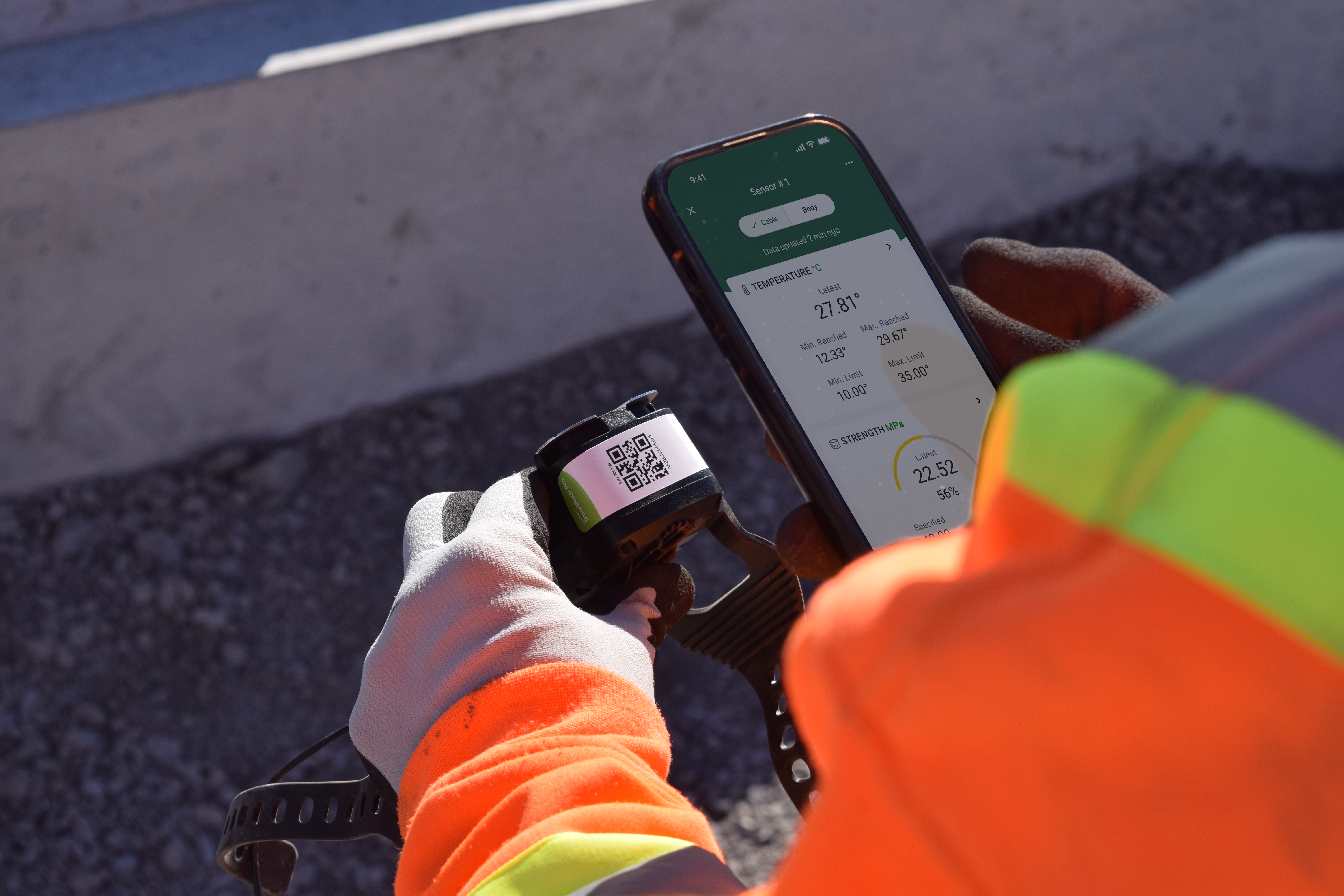 SmartRock Pro and SmartRock App