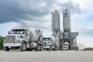 Modern Concrete & Materials Truck