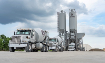 Modern Concrete & Materials Truck