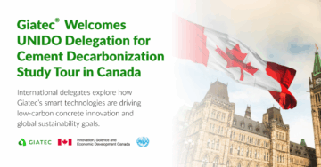 Giatec® Welcomes UNIDO Delegation for Cement Decarbonization Study Tour in Canada