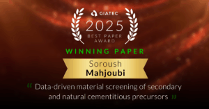 Data-Driven Material Screening of Secondary and Natural Cementitious Precursors