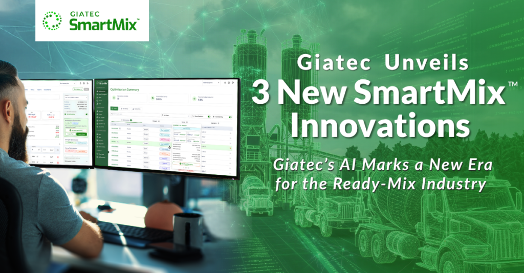 Giatec Unveils 3 Major SmartMix Innovations at Its 3rd Annual Concrete Tech Summit, Marking a New Era for the Ready-Mix Industry