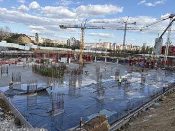Two Towers Construction in Progress - CONTEST Laboratory