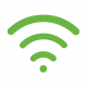 Light green wireless icon